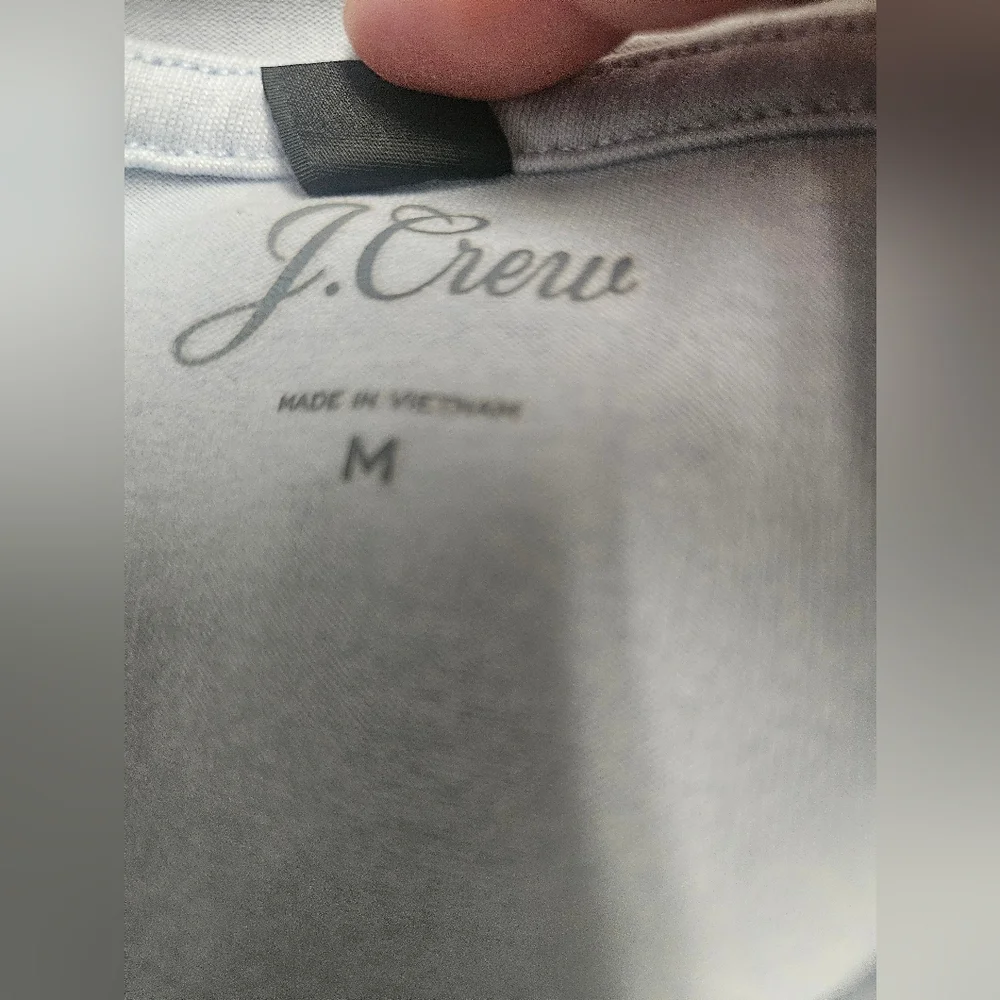 J. Crew Women's M Light Blue Hoodie Soft - Picture 3 of 6